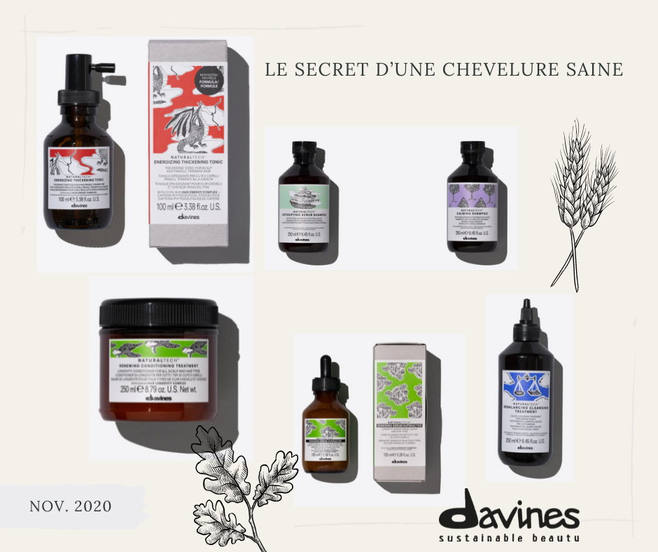 shampoing, après-shampoing, les masques et les traitements spécifiques