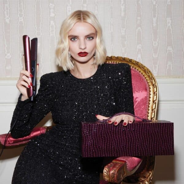 COFFRET LISSEUR GHD GOLD BORDEAUX – Image 2